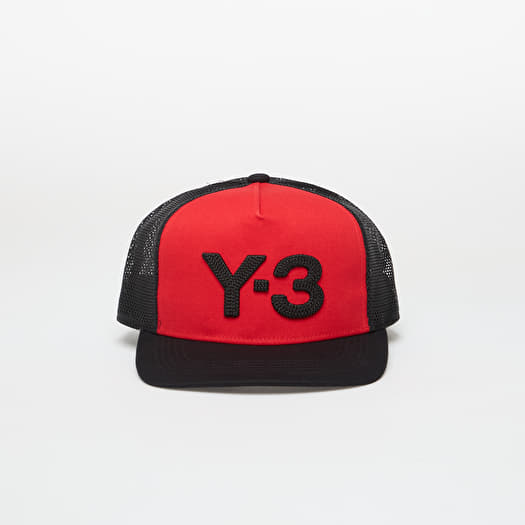 Y-3 Trucker Cap Scarlet