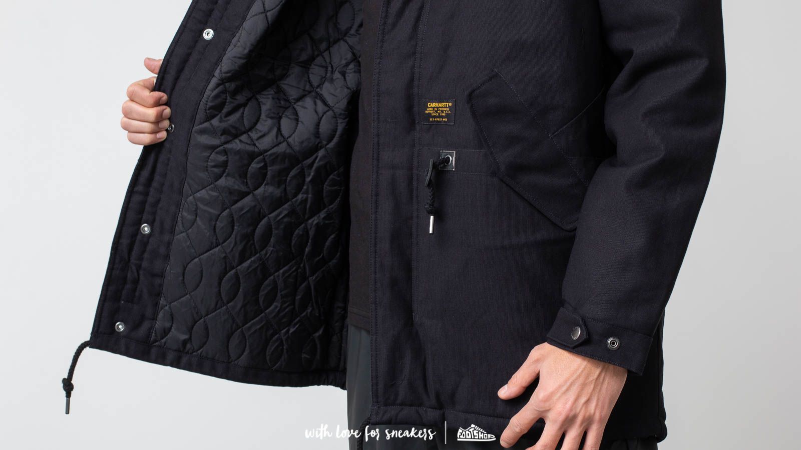Jackets Carhartt WIP Clash Parka Black
