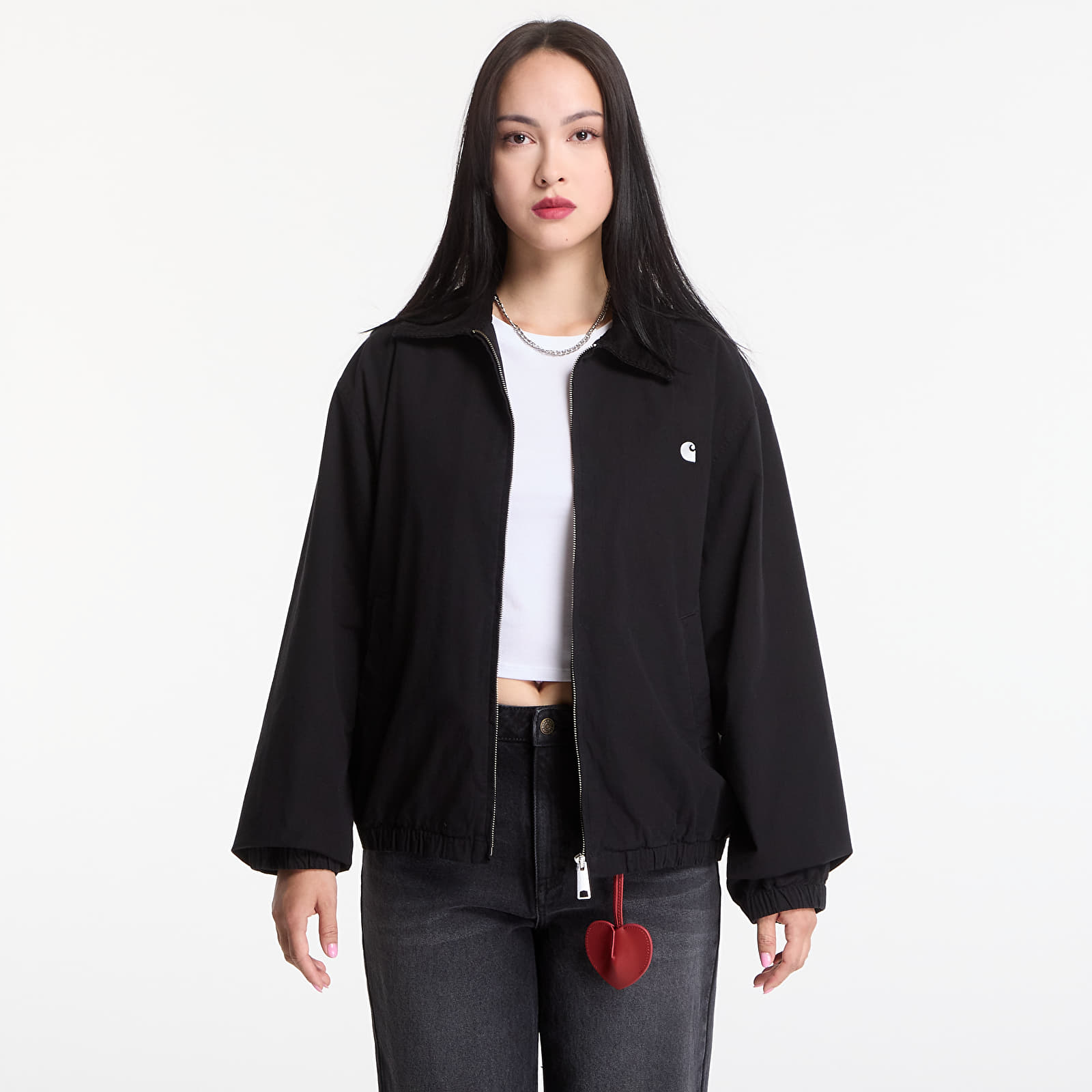 Jackets Carhartt WIP Madison Ripstop Jacket UNISEX Black/ Wax Garment Dyed