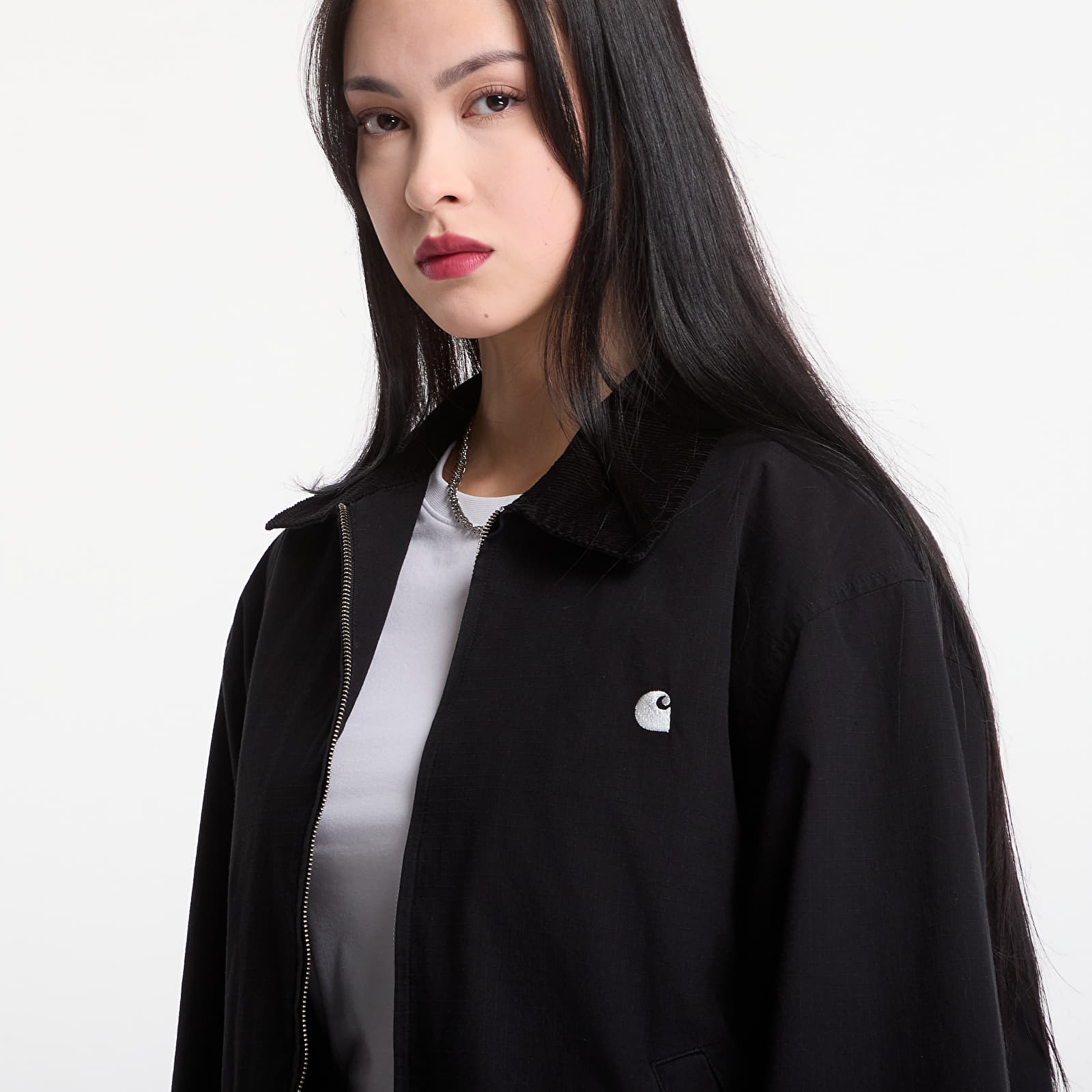Jackets Carhartt WIP Madison Ripstop Jacket UNISEX Black/ Wax Garment Dyed