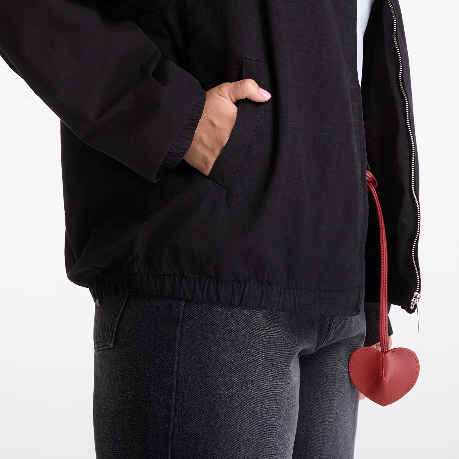 Jackets Carhartt WIP Madison Ripstop Jacket UNISEX Black/ Wax Garment Dyed