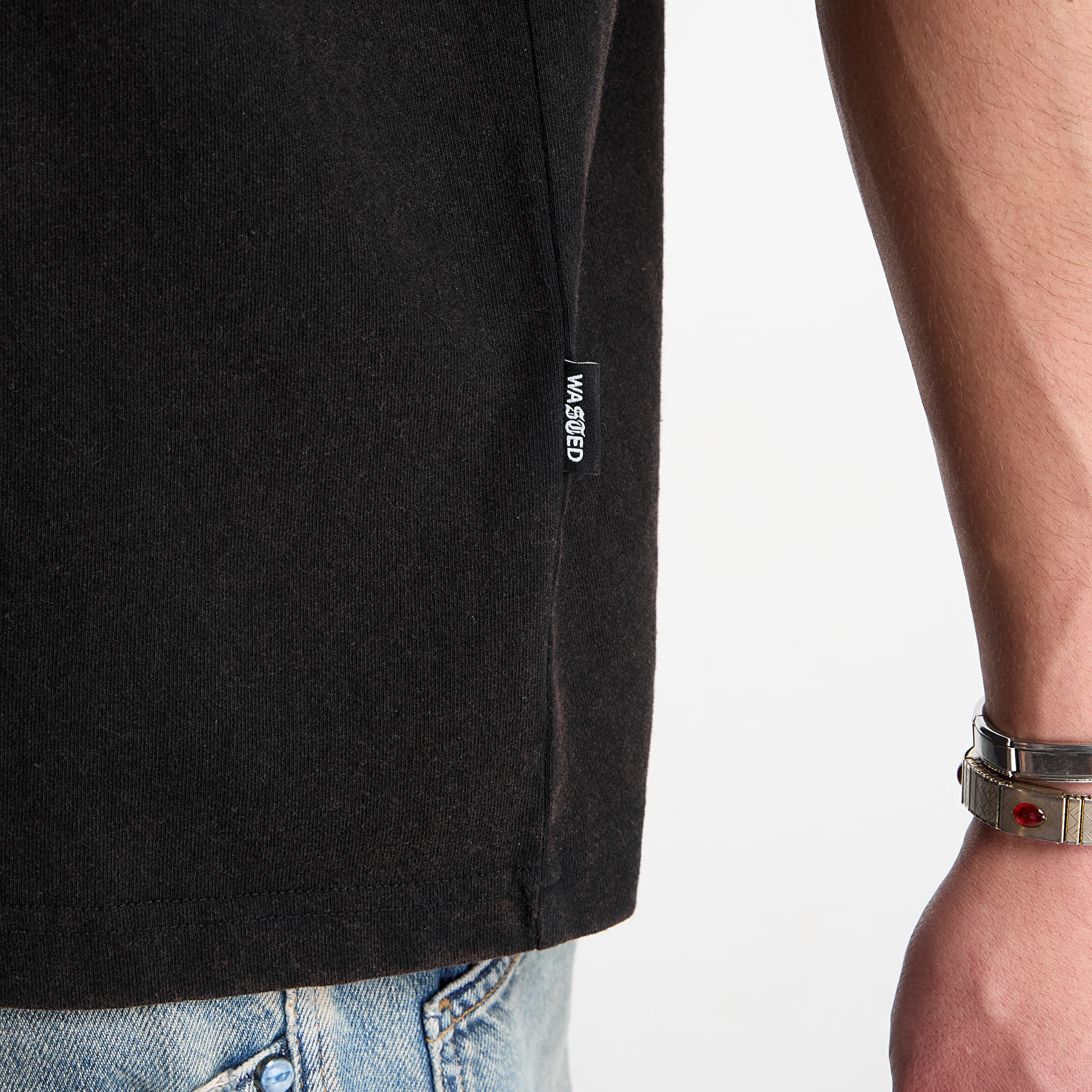 Magliette Footshop x Wasted T-Shirt Faded Black