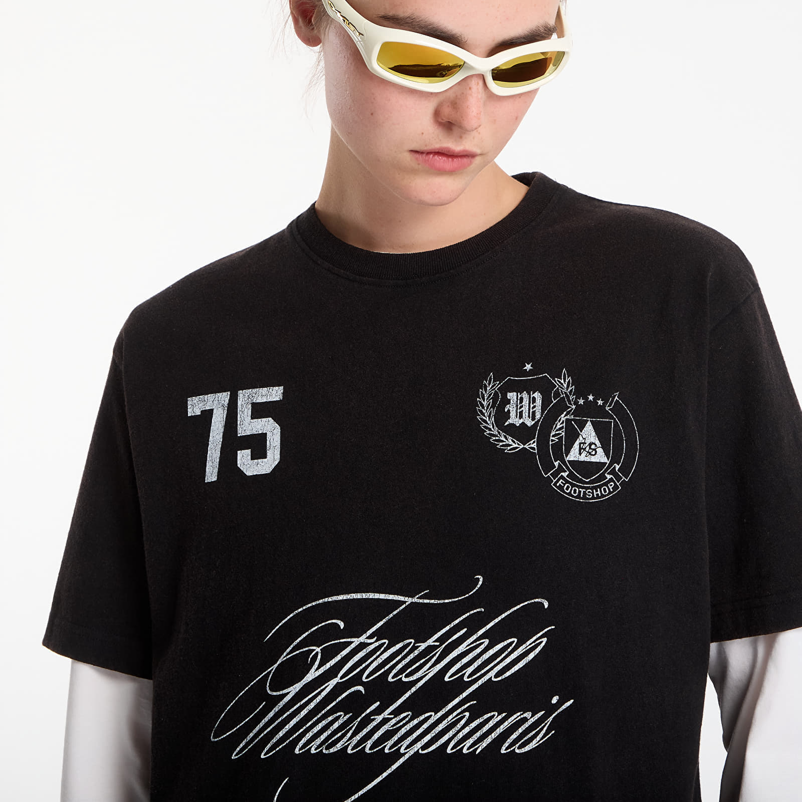 Magliette Footshop x Wasted T-Shirt Faded Black