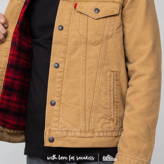 Jackets Levi s X Justin Timberlake Canvas Trucker Jacket Khaki Footshop