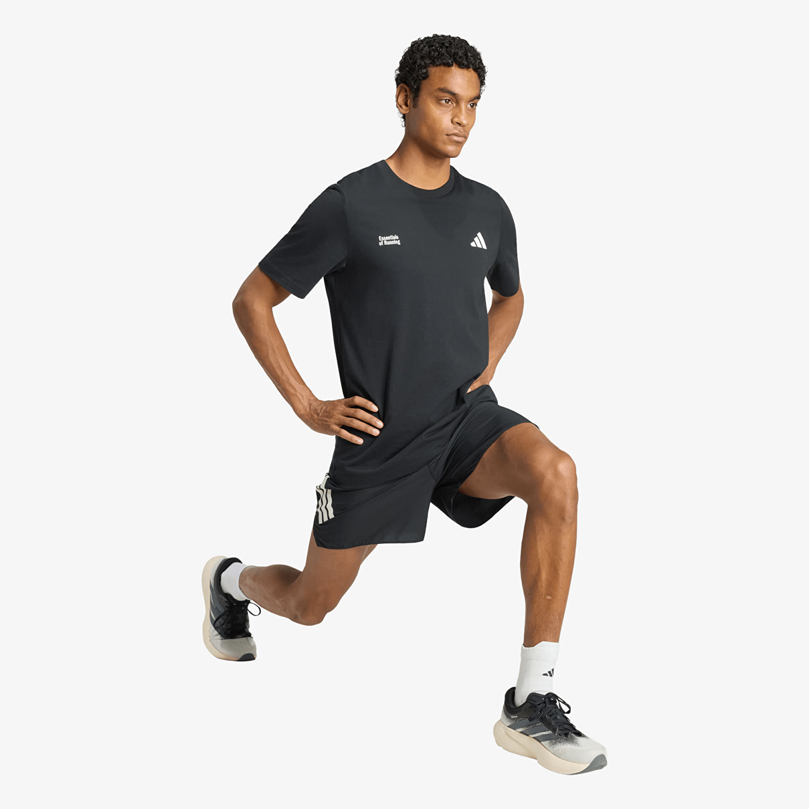 T-paidat adidas M Run Ess G T Black