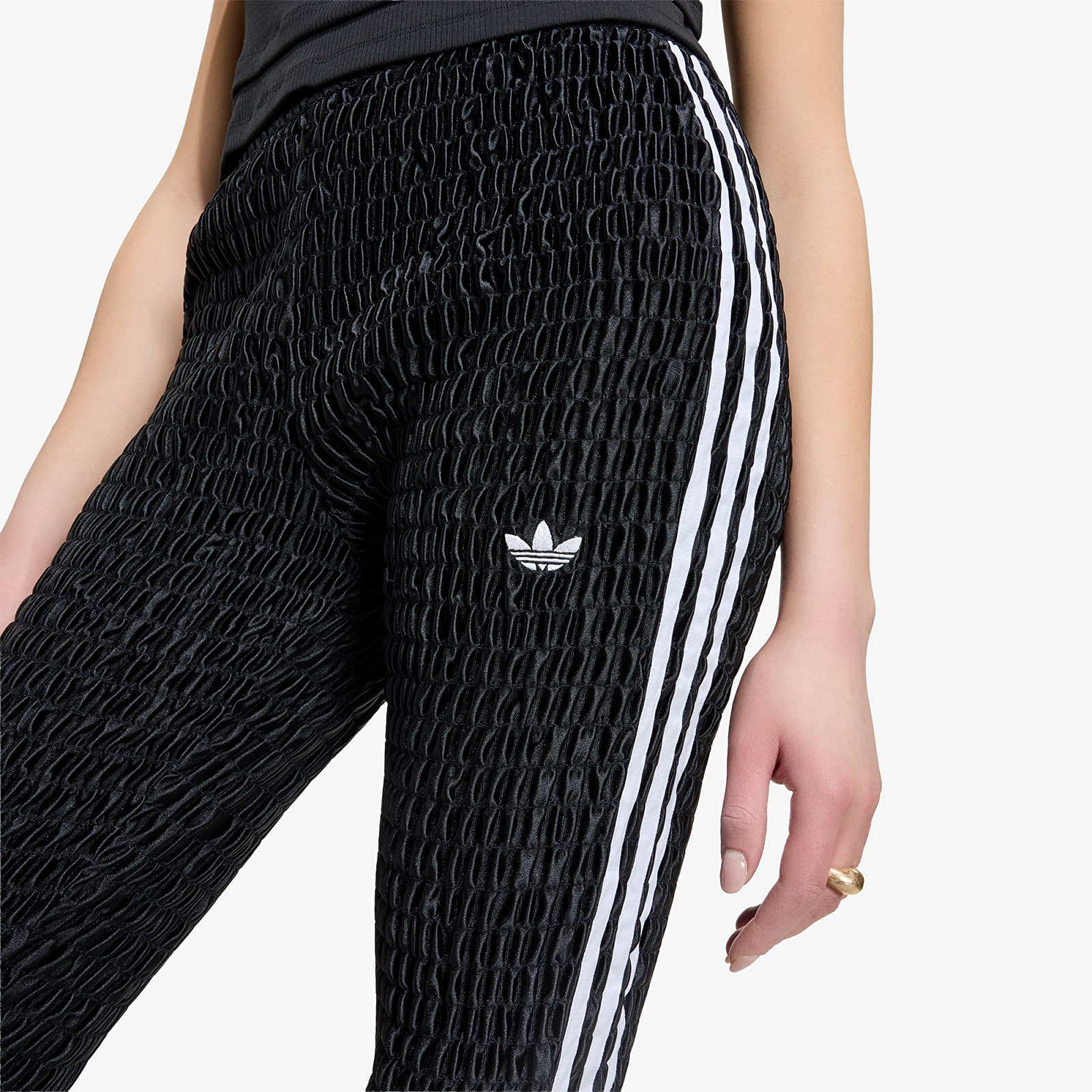 Шорты adidas Capri Ruched Tight Black