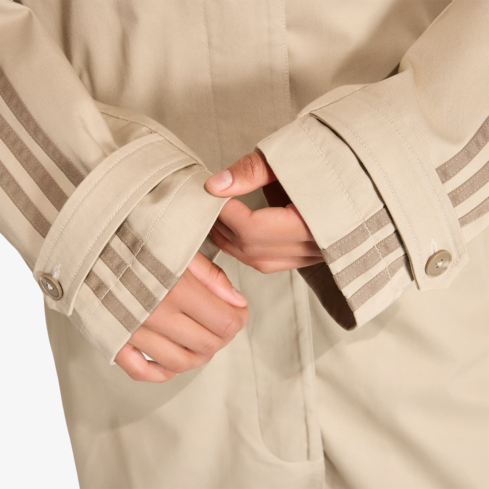 Mäntel adidas Mac Coat Khaki Three/ Khaki Six