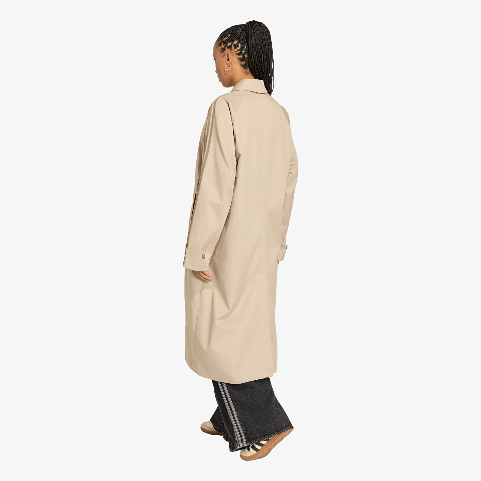 Mäntel adidas Mac Coat Khaki Three/ Khaki Six