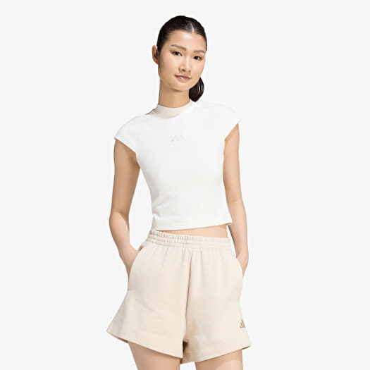 Футболка adidas Kit Small Logo Rib T-Shirt Off White