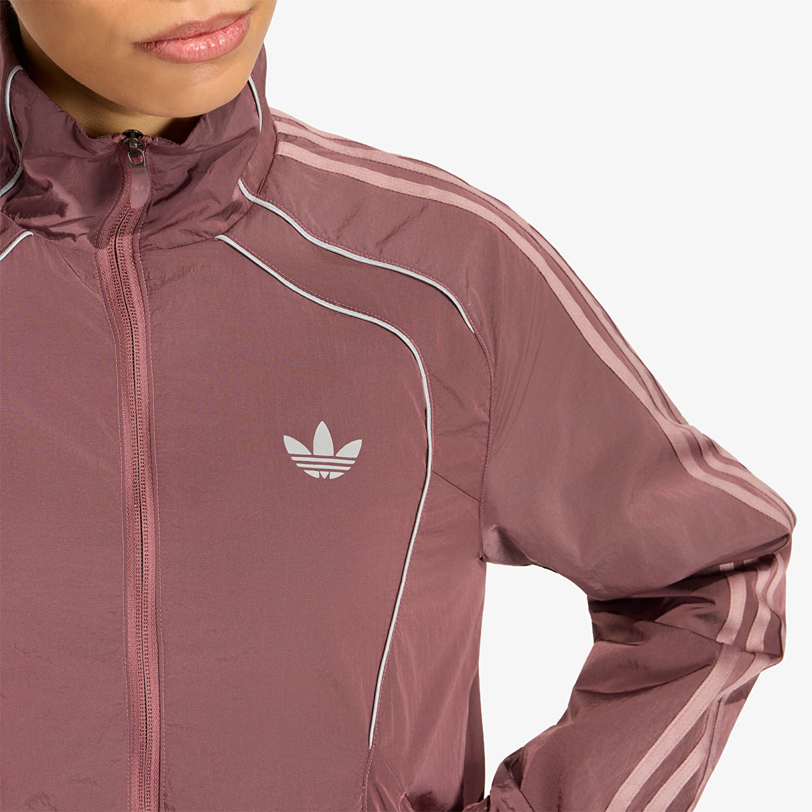 Vestes  adidas Teamgeist Tracktop Quiet Crimson/ Reflective Silver/ Wonder Oxide