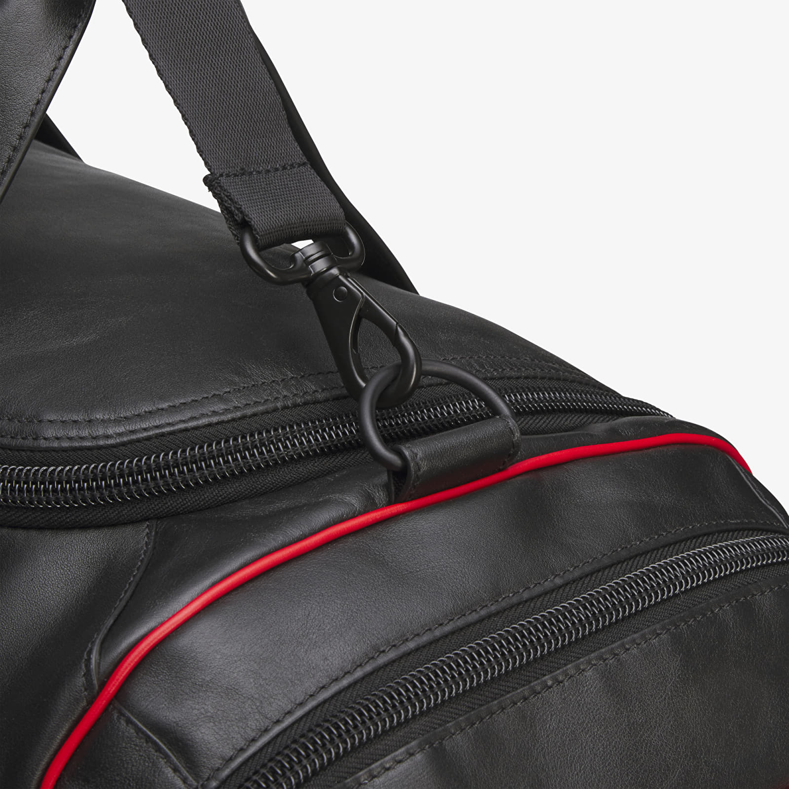 Duffle bag adidas x Willy Chavarria Premium Leather Gym Bag Black