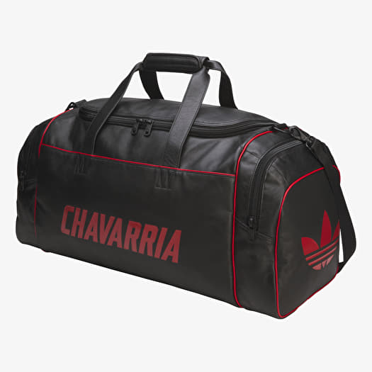 adidas x Willy Chavarria Premium Leather Gym Bag Black | Footshop