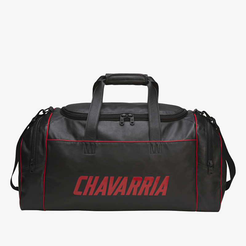 adidas x Willy Chavarria Premium Leather Gym Bag Black