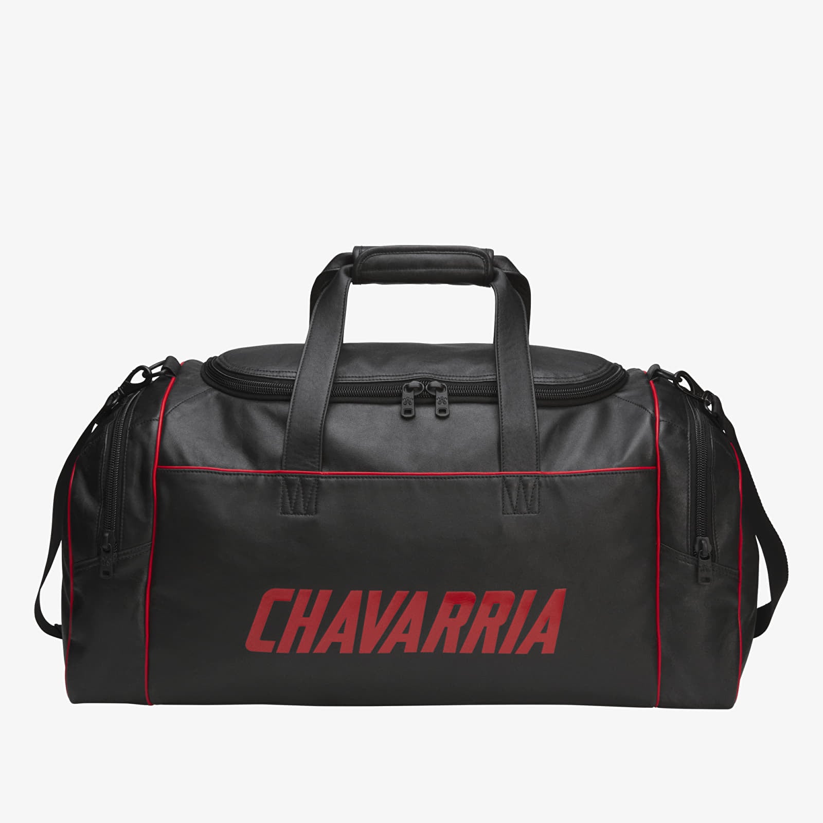 Duffle bag adidas x Willy Chavarria Premium Leather Gym Bag Black