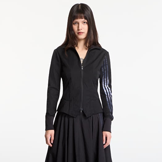 Y-3 Gradient 3 Stripes Nylon Track Top Black