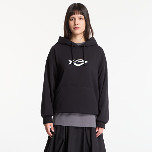 Sweatshirt Y-3 French Terry Liquid Logo Hoodie UNISEX Black