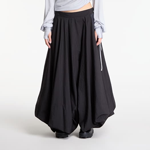 Rock Y-3 Gradient 3 Stripes Nylon Balloon Skirt Black