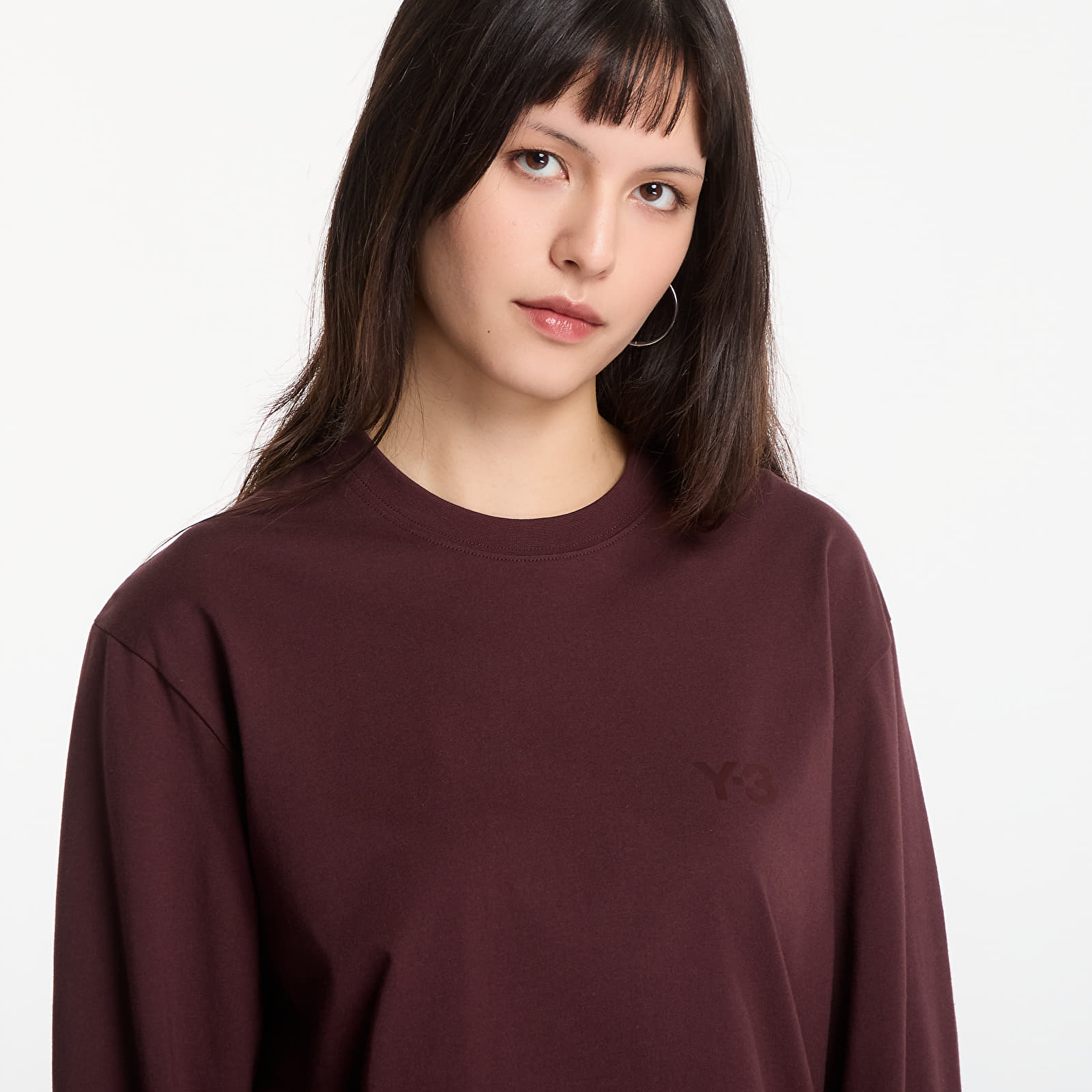 T-shirts Y-3 Logo Long Sleeve Long-Sleeve Top UNISEX Night Red