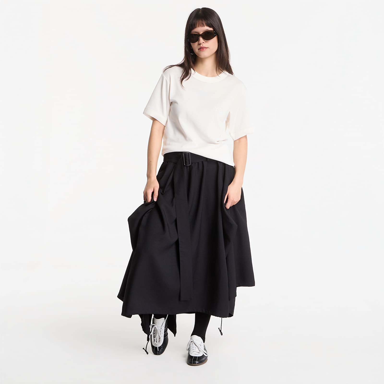 T-shirts  Y-3 Slim Short Sleeve T-Shirt UNISEX Chalk White
