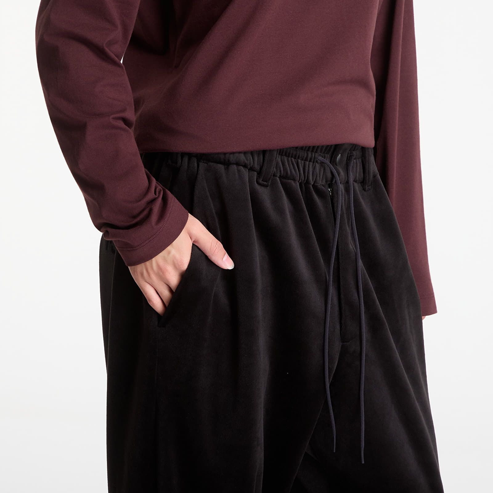 Hosen Y-3 Velvet Corduroy Track Pants UNISEX Black