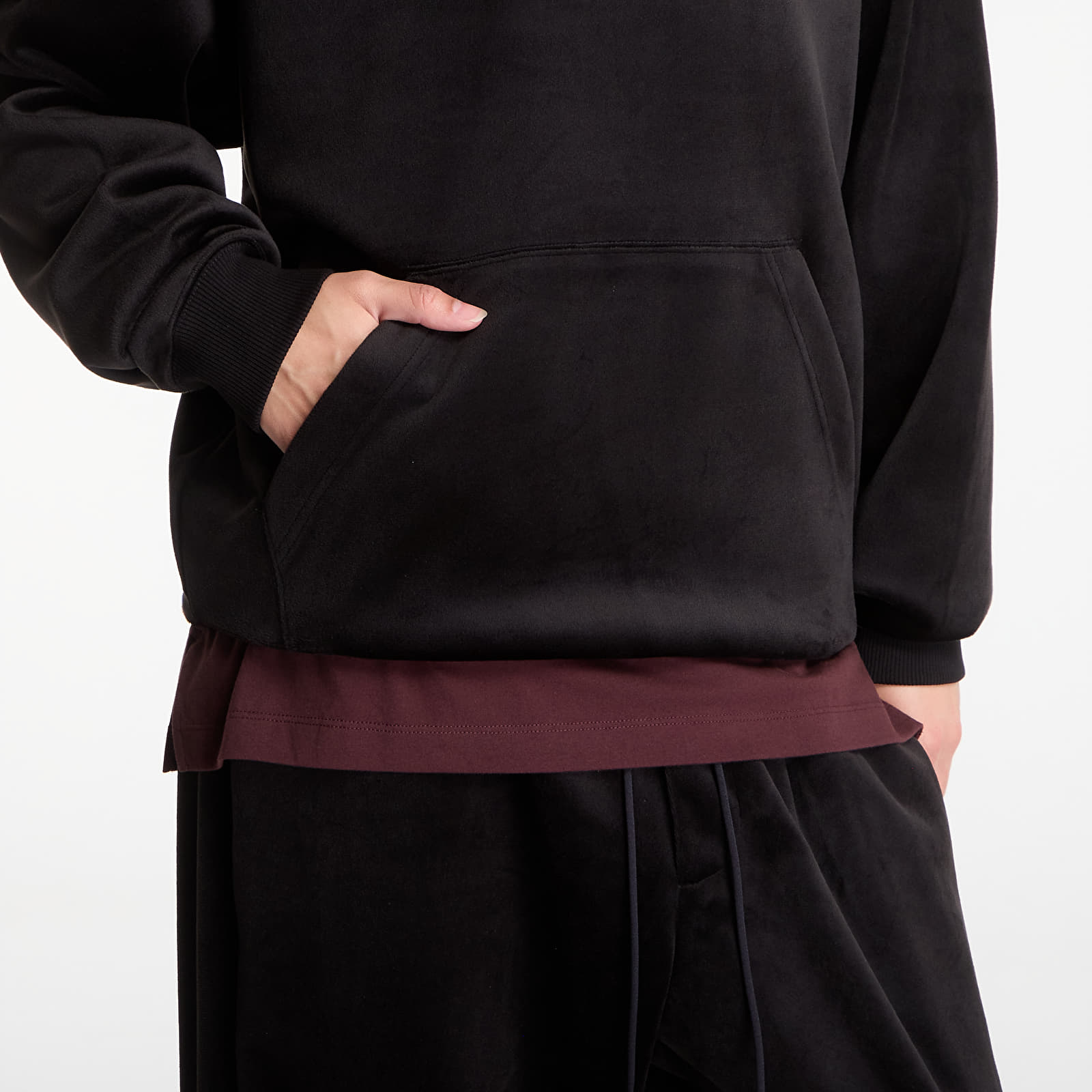 Hoodies and sweatshirts  Y-3 Velvet Corduroy Hoodie UNISEX Black