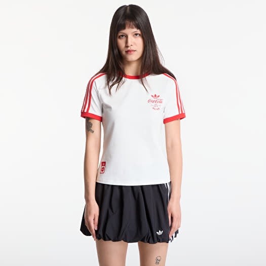 Футболка adidas x Coca Cola 3 Stripes Tee Core White