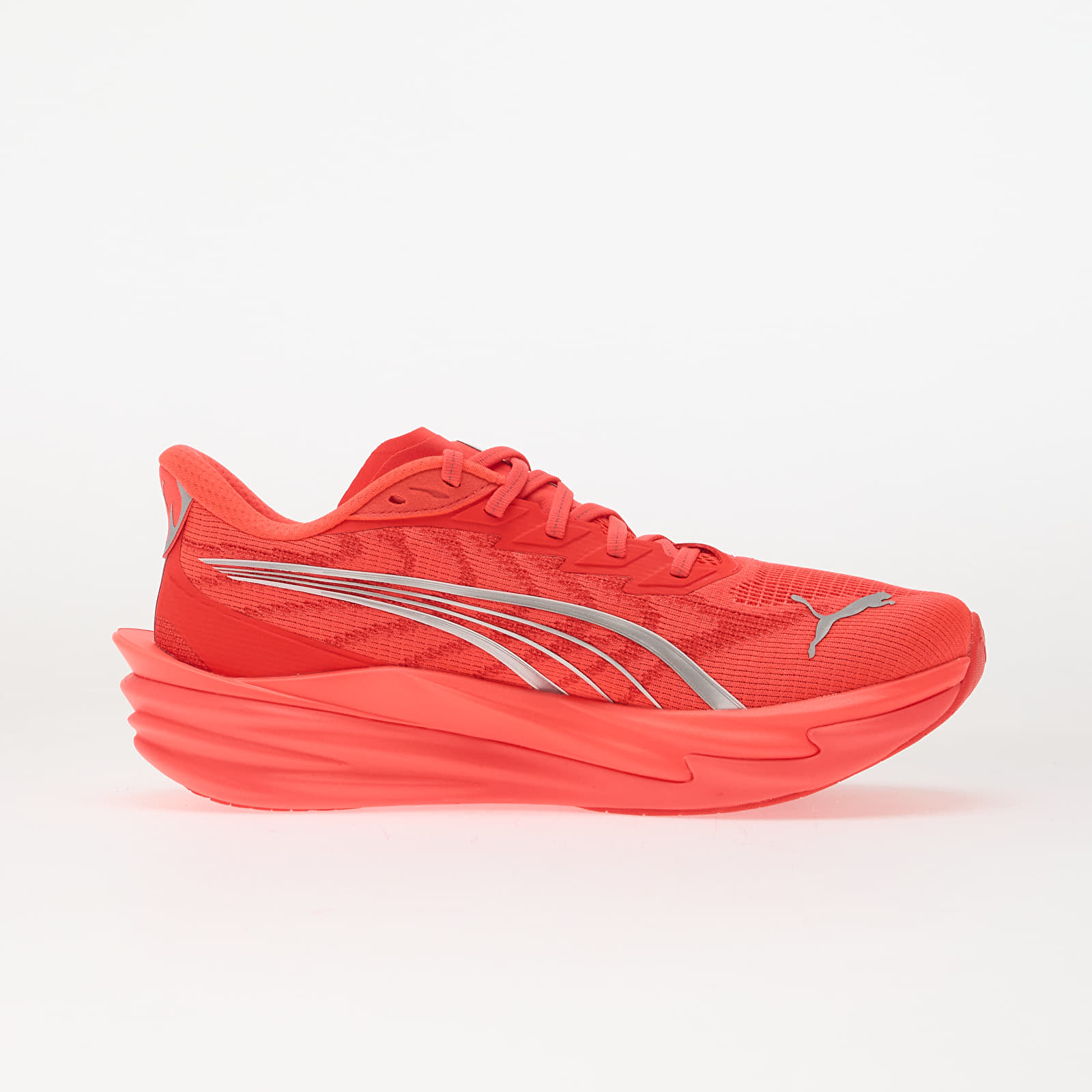 Women's shoes Puma Deviate NITRO 4 Wns Ultra Red-PUMA Silver