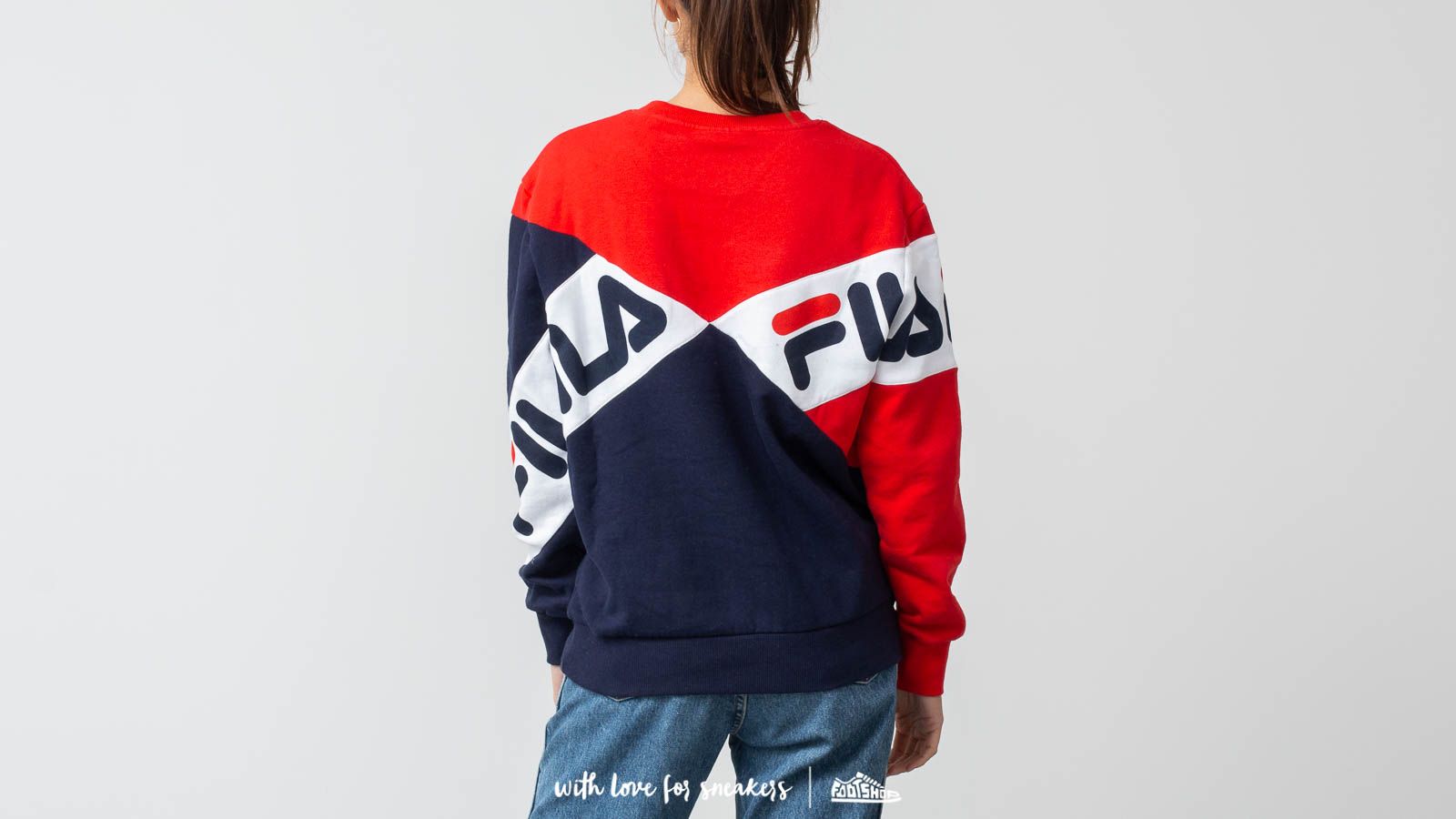 Fila lidia on sale crewneck sweatshirt