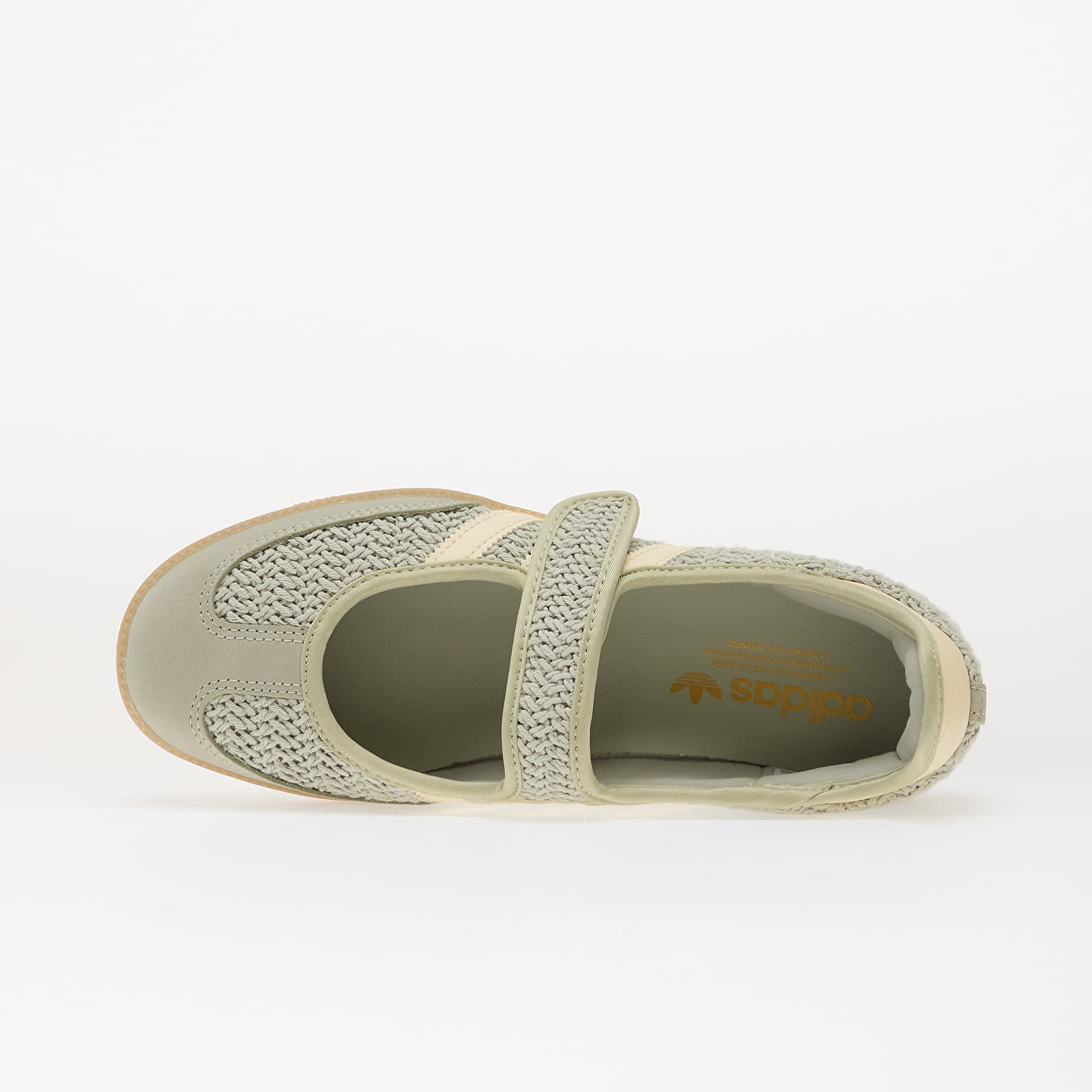 Sapatos de mulher adidas Samba Jane Halo Green/ Warm Vanilla/ Gold Met.