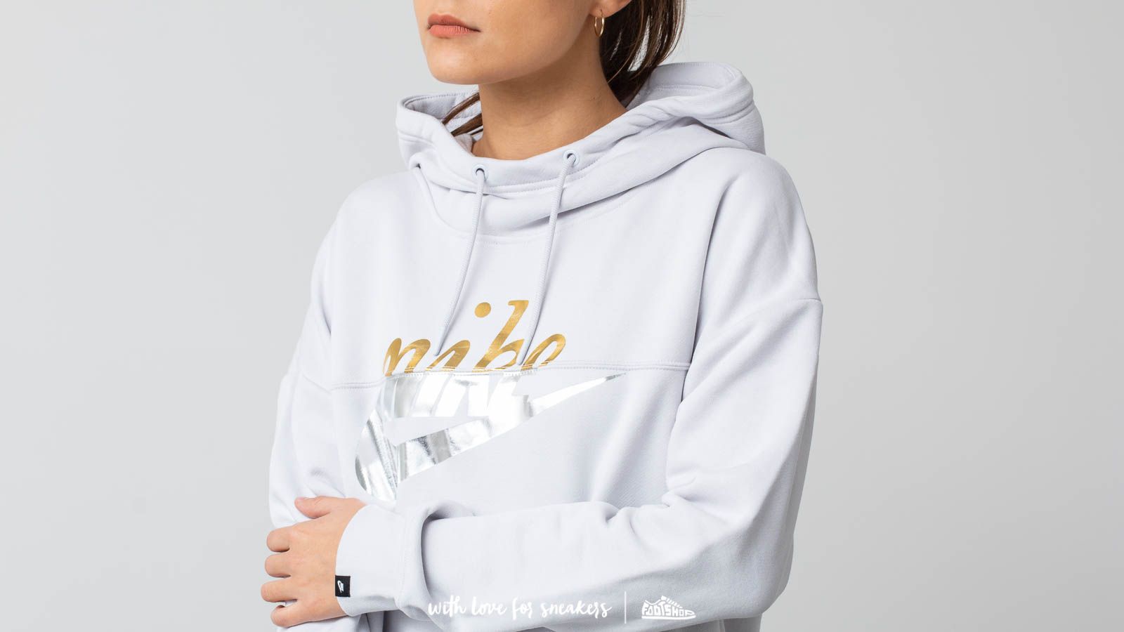 Nike women's sportswear rally hoodie red deals