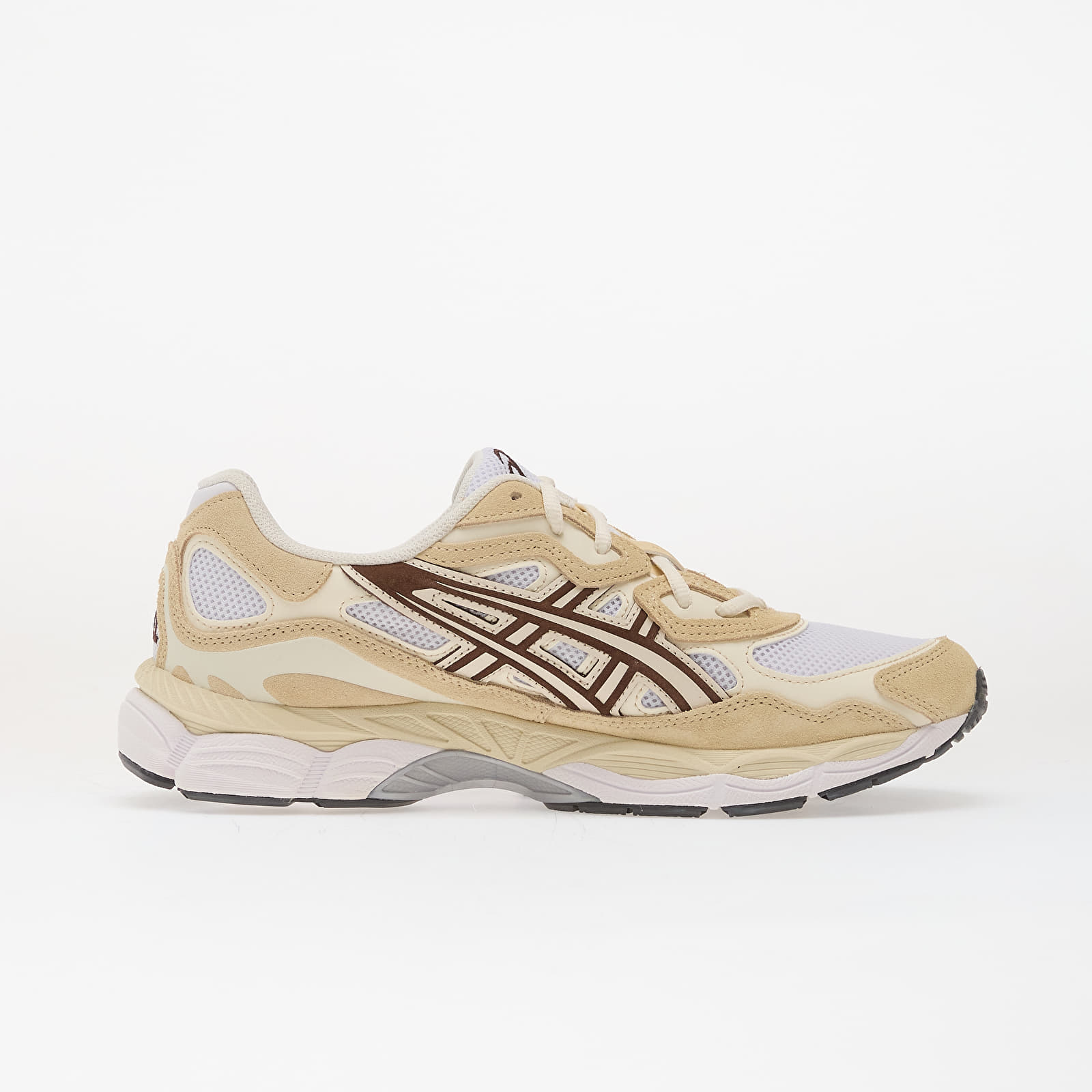 Chaussures et baskets homme Asics Gel-NYC White/ Roasted Coffee
