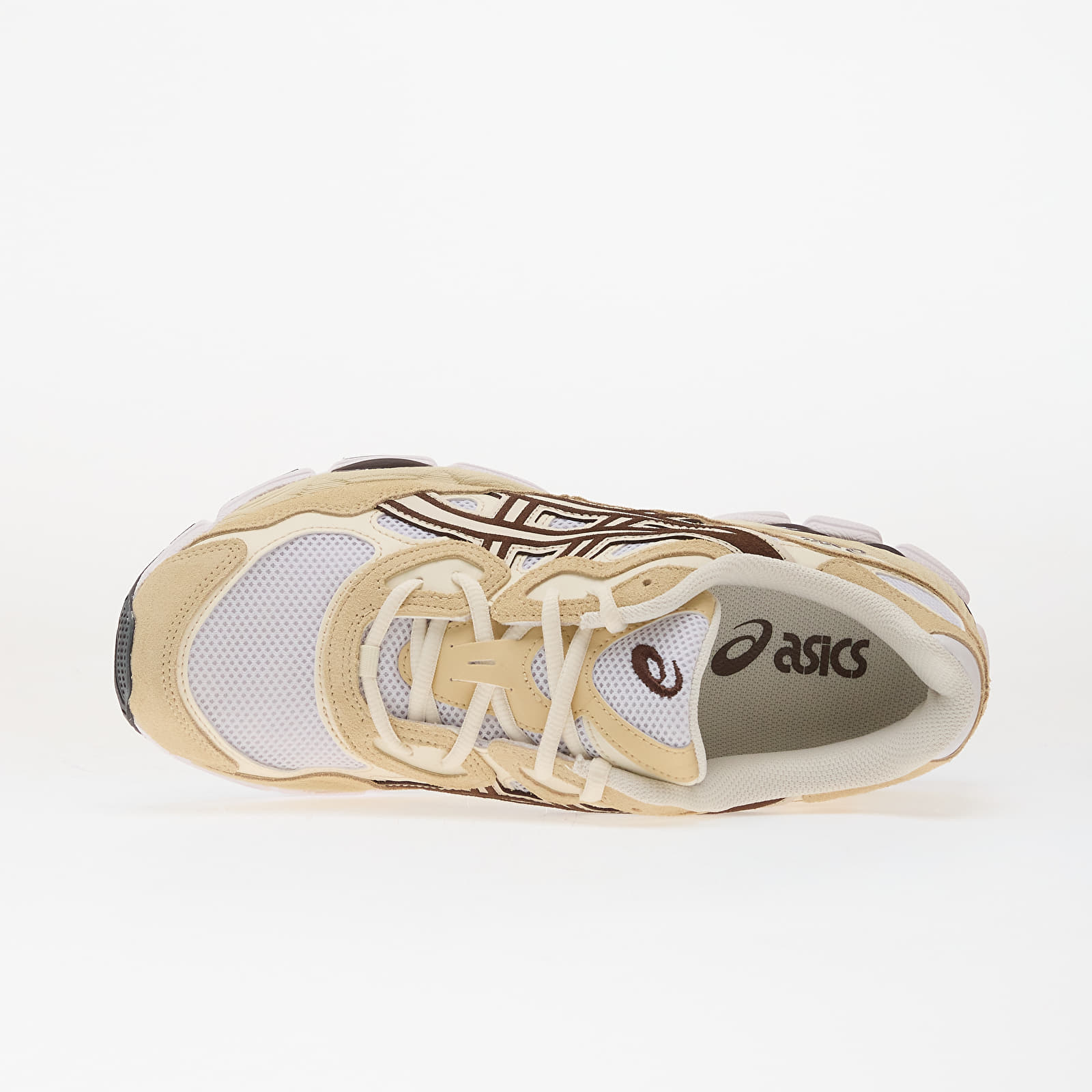 Chaussures et baskets homme Asics Gel-NYC White/ Roasted Coffee