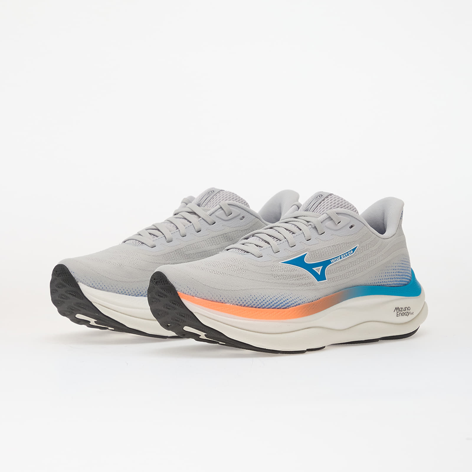 Mizuno WAVE SKY 9 Cloudscape/ Blue Jewel/ Lava Orange | Footshop