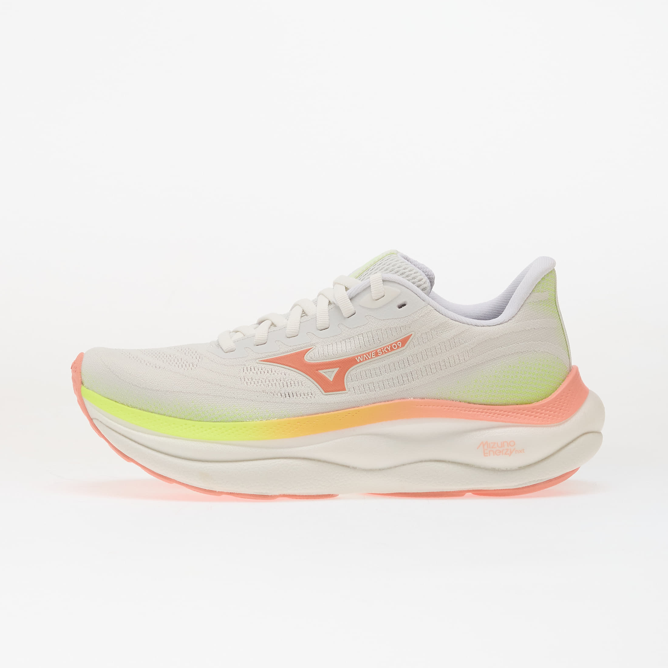 Сникърси Mizuno WAVE SKY 9 GF White/ Desert Flower/ Lime Pulp EUR 37