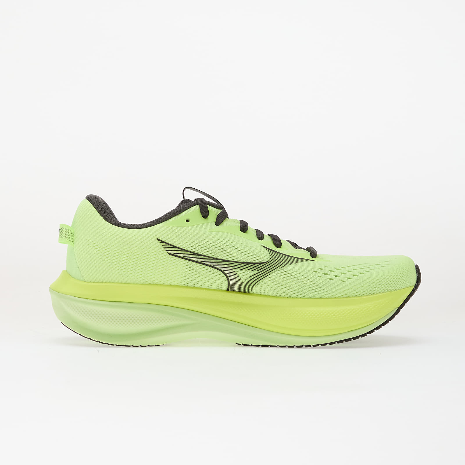 Men's shoes Mizuno WAVE RIDER 30 Lime Pulp/ Black Oyster/ GF White