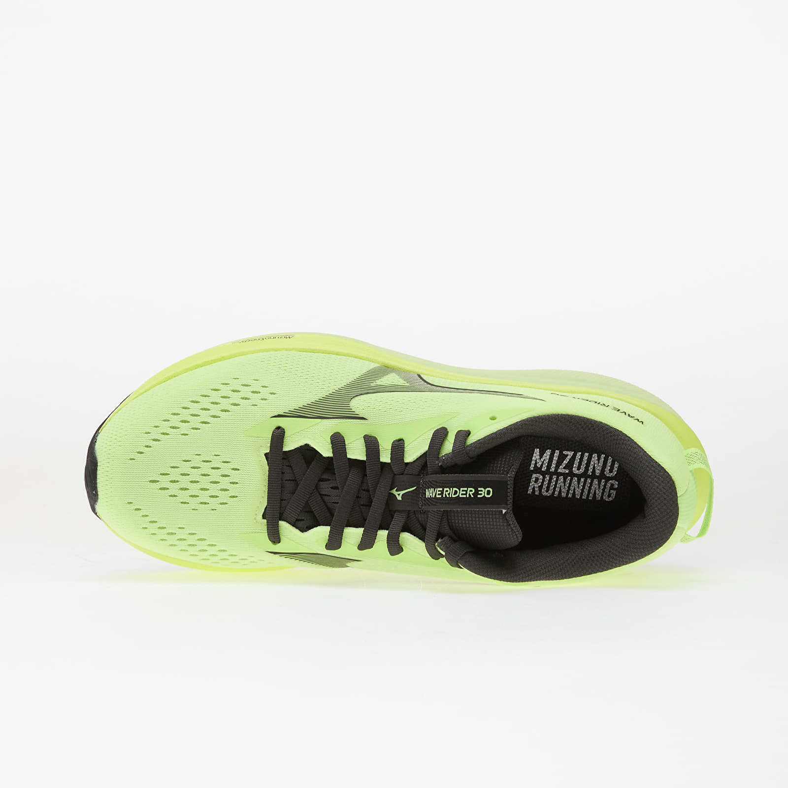 Men's shoes Mizuno WAVE RIDER 30 Lime Pulp/ Black Oyster/ GF White