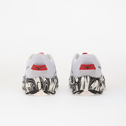 Mizuno WAVE RIDER 30 Disclosure White/ Black/ High Risk Red | Footshop