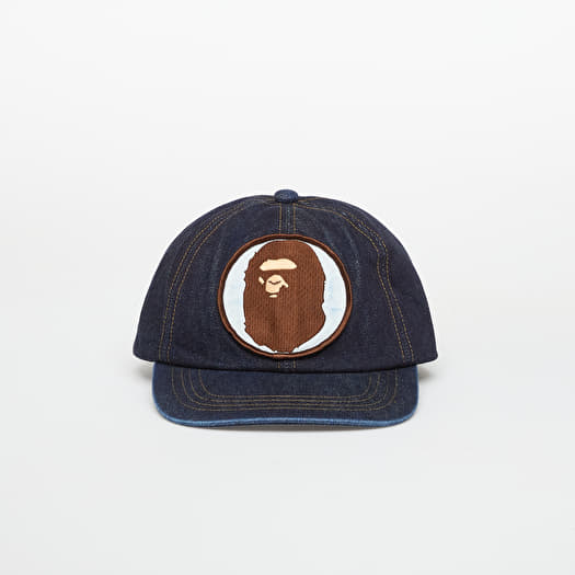 Casquette A BATHING APE Washed Denim Cap M Indigo