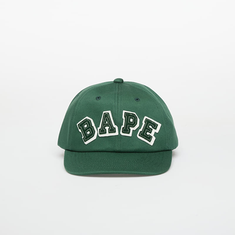 A BATHING APE Patched Panel Cap M Green
