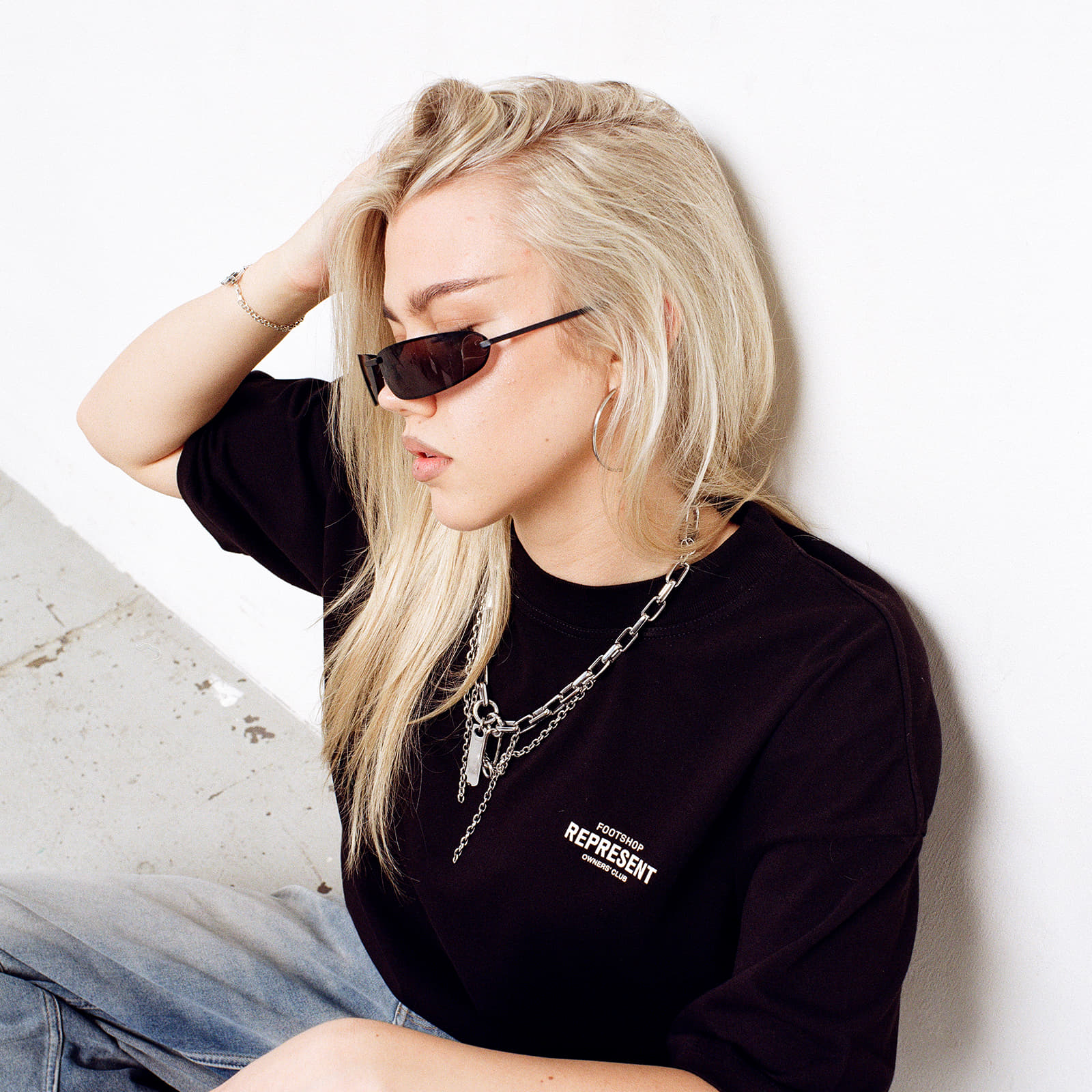 T-Shirts Represent x Footshop Owners Club T-Shirt Jet Black