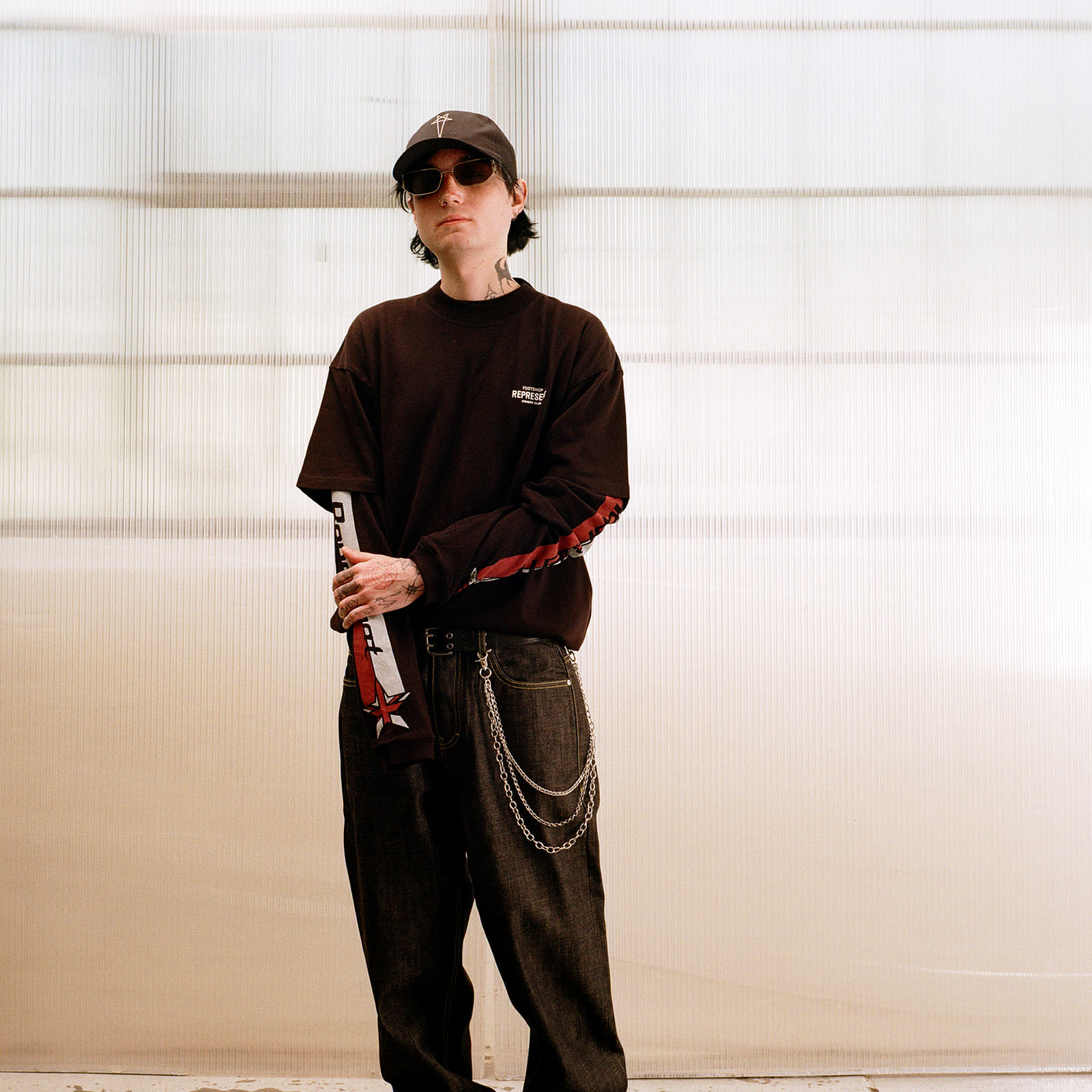 T-Shirts Represent x Footshop Owners Club T-Shirt Jet Black