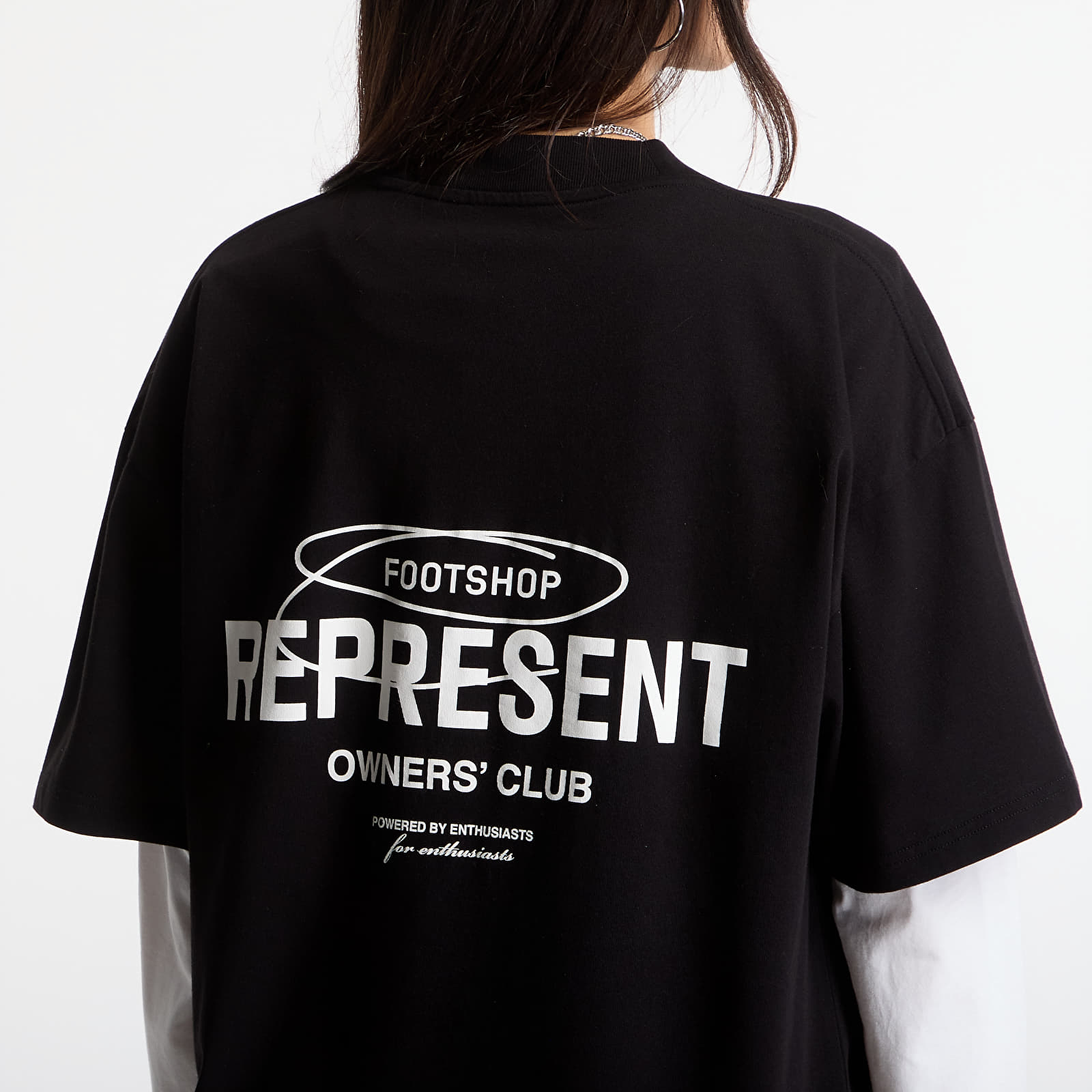 T-Shirts Represent x Footshop Owners Club T-Shirt Jet Black