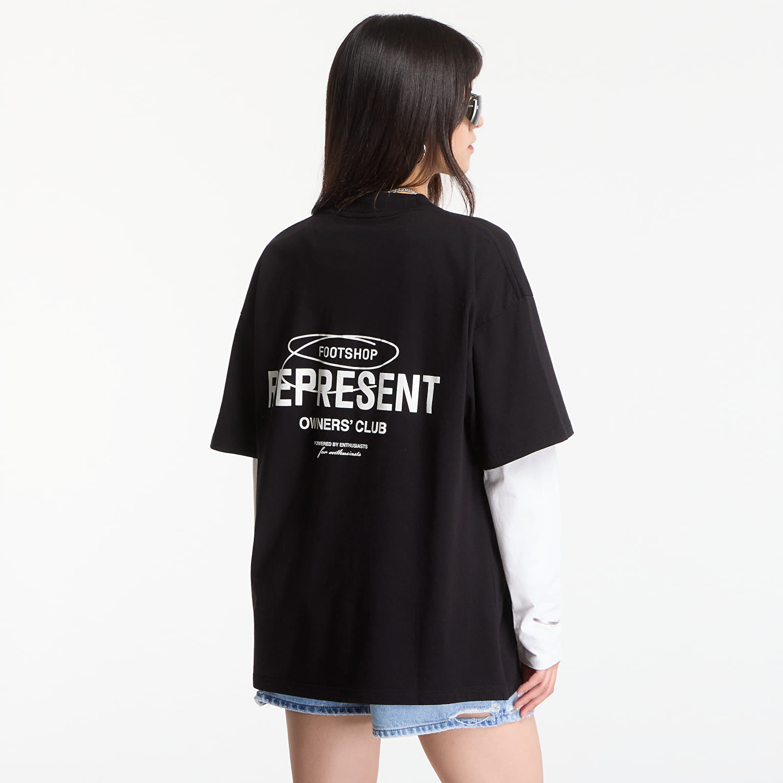 T-Shirts Represent x Footshop Owners Club T-Shirt Jet Black