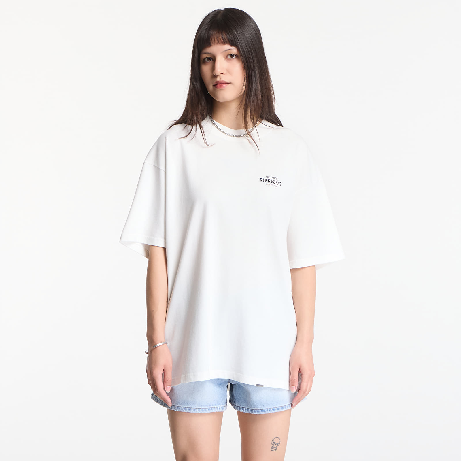 T-shirts Represent x Footshop Owners Club T-Shirt Flat White