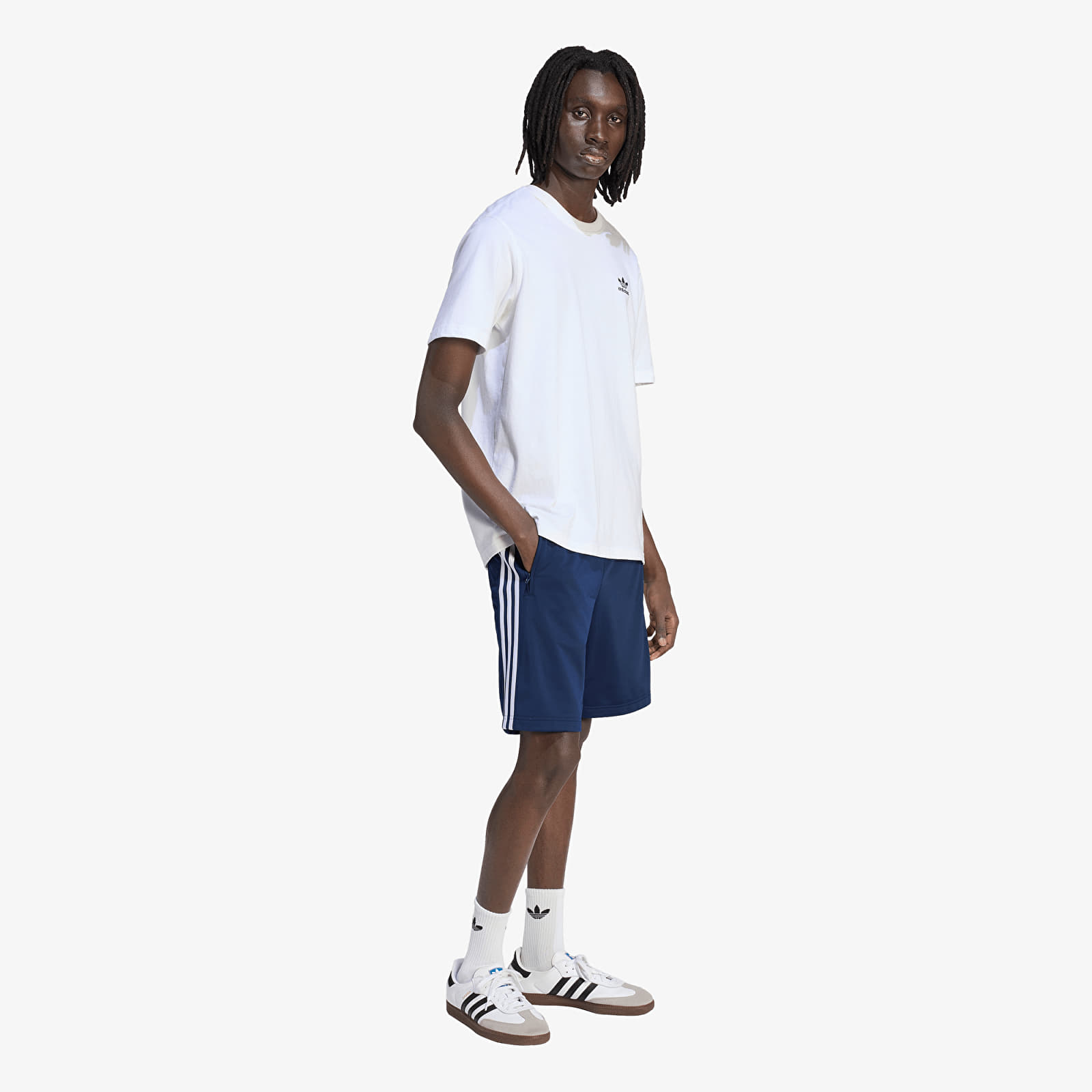 Férfi sortok adidas Firebird Shorts Night Indigo