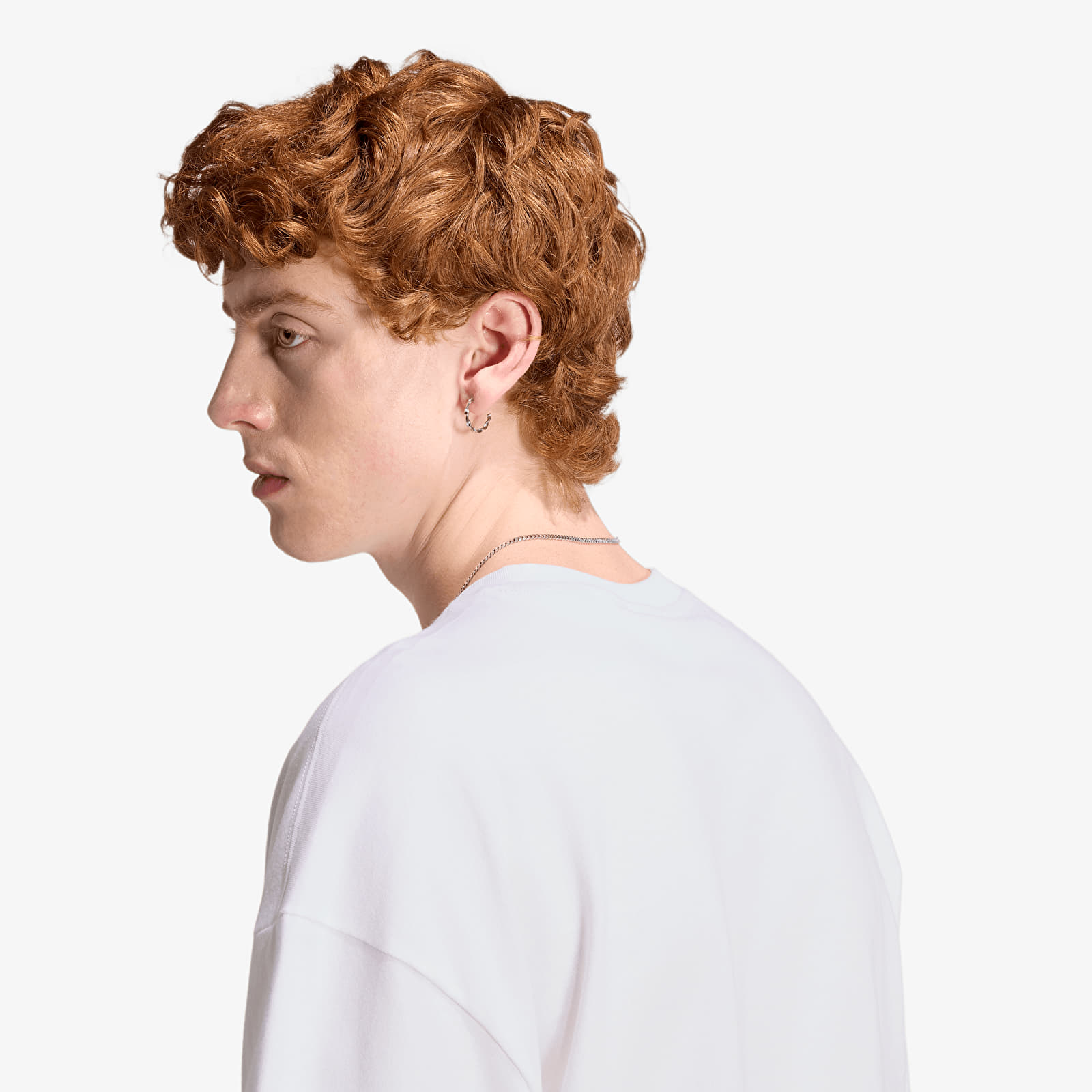 T-shirts de homem adidas Camo Tee Tongue Label White