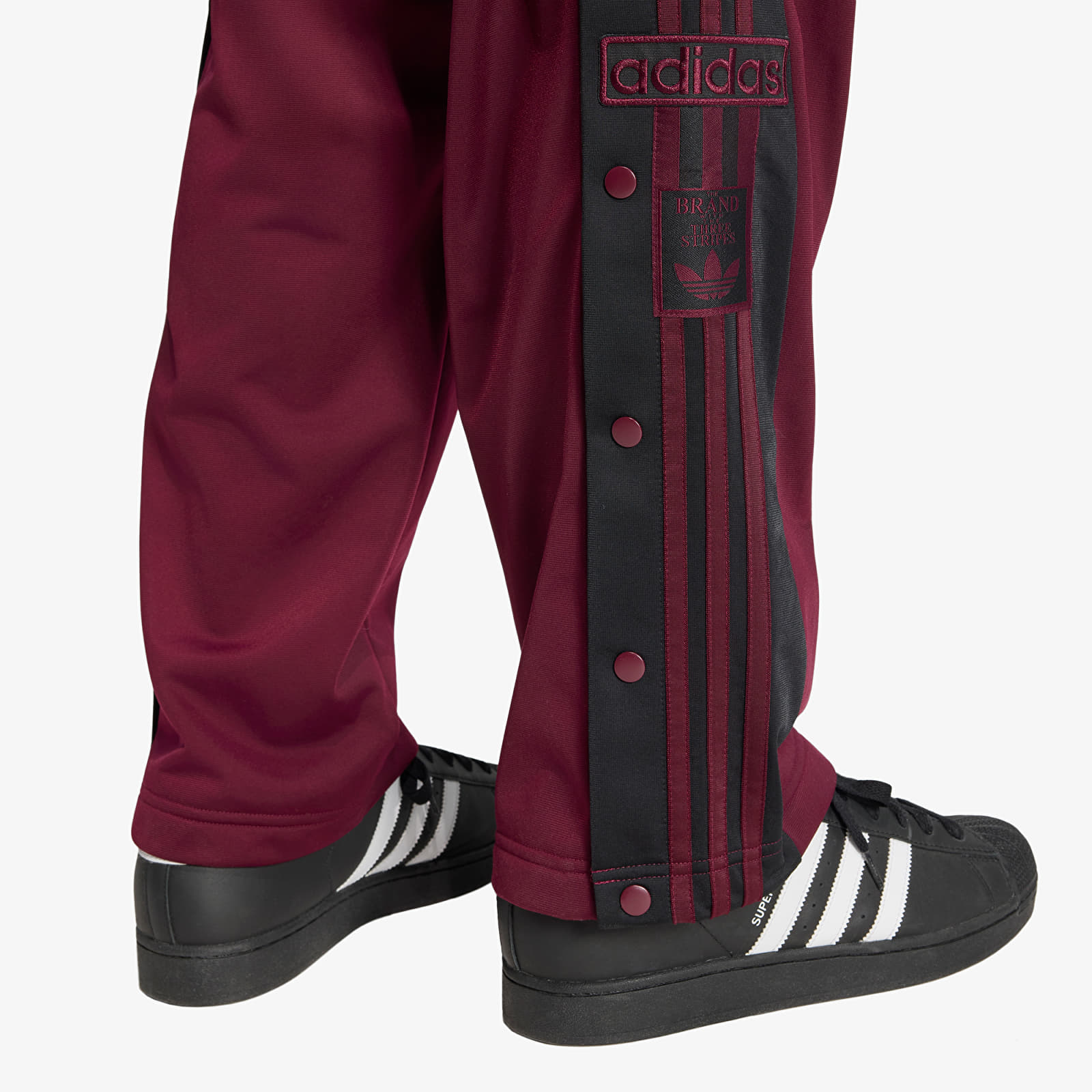 Vīriešu treniņbikses adidas Adibreak Classic Track Pants Maroon
