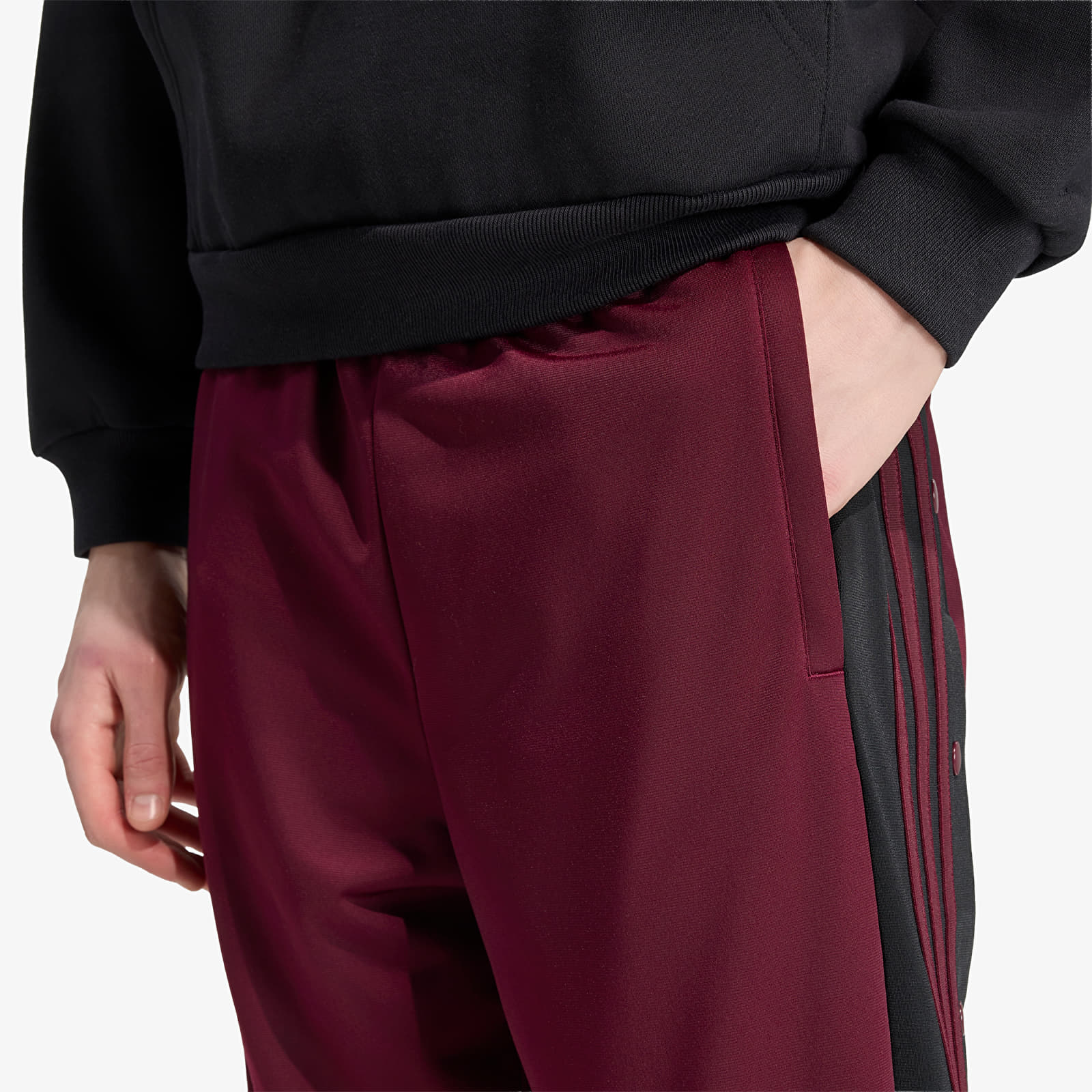 Vīriešu treniņbikses adidas Adibreak Classic Track Pants Maroon