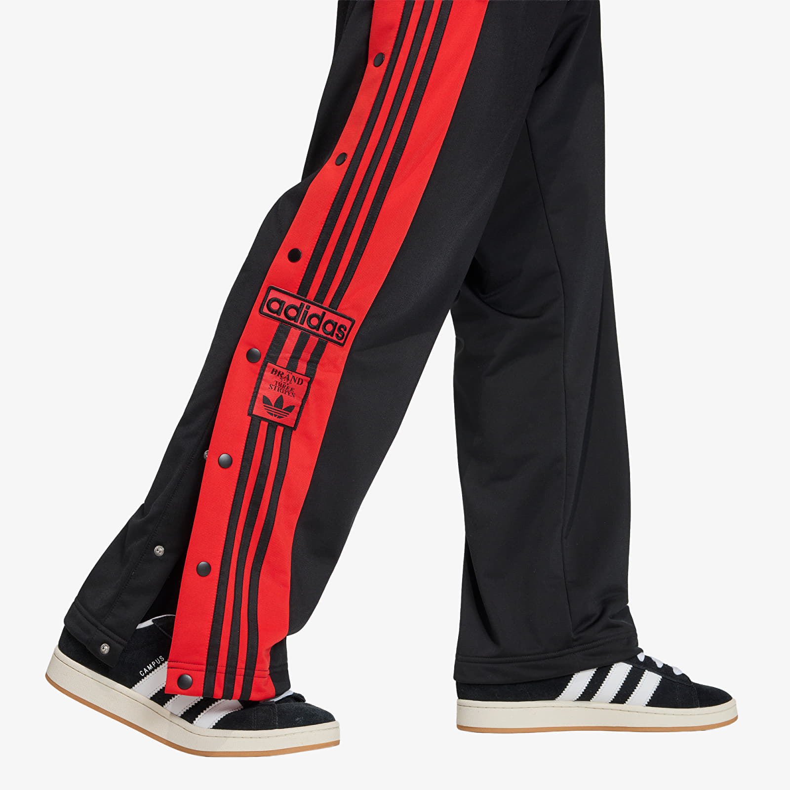 Men's sweatpants adidas Adibreak Classic Track Pants Black/ Vivid Red
