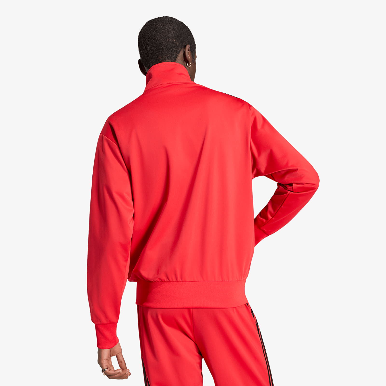 Hoodies voor heren adidas Firebird Track Jacket Vivid Red